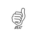 dj aron、Mari Caballero - Rest