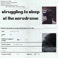 struggling to sleep at the aerodrome