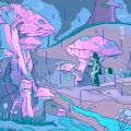 田由甲 - 蓝绿色的湖