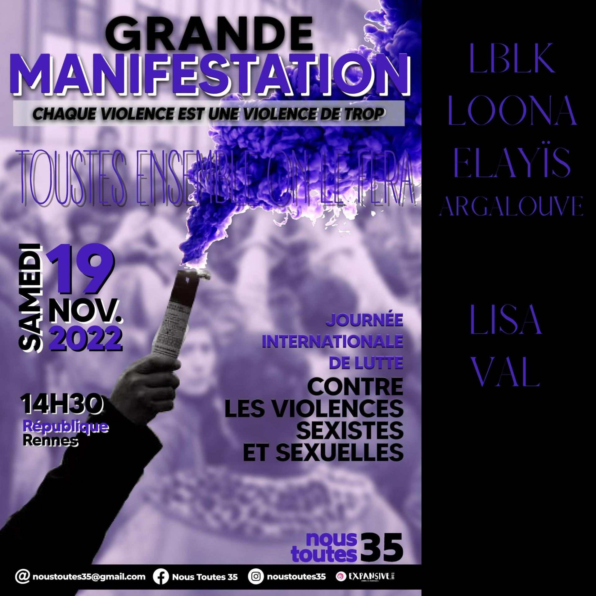Élayïs、Loona Floc'h、LBLK、Argalouve、Lisa - TOUSTES ENSEMBLES ON LE FERA (feat. LBLK Argalouve Elayïs & Lisa)(Radio Edit|Explicit)