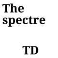 TD - The spectre (Remix)