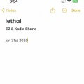 lethal (feat. Kodie Shane)(Explicit)