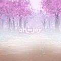 oh the joy. - foggy courtyard