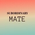 Chie Comera - Subordinary Mate