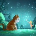 沐灵仙 - 萤火虫与小猫