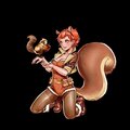 2 Squirrels 1 Nut (Explicit)
