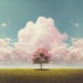 Floating Amidst Clouds (White Noise)