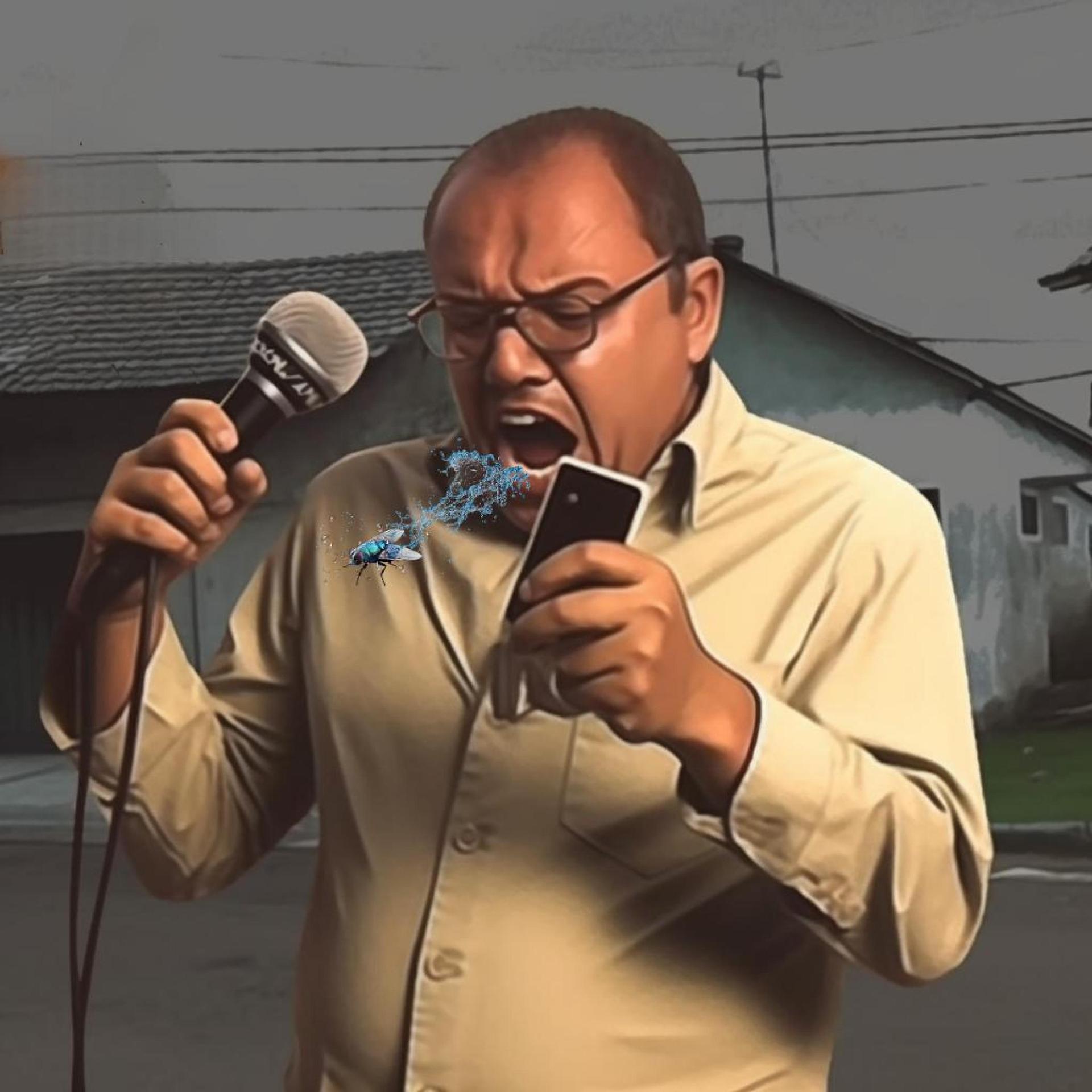 AtilaKw - Reporter engasgado
