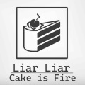 Liar Liar Cake Is Fire