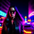 Neon Pulse - Aqua Mirage