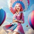 Hot air balloon aviator