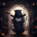 AtilaKw - Meow number 7 (The witch Cat) O gato Feiticeiro