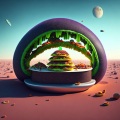 the green orbs - Snack Time
