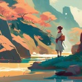 Japan Cafe BGM、Ambient、Study Power - 1000 Paths