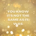 Martina - You Know It's Not the Same as It Was