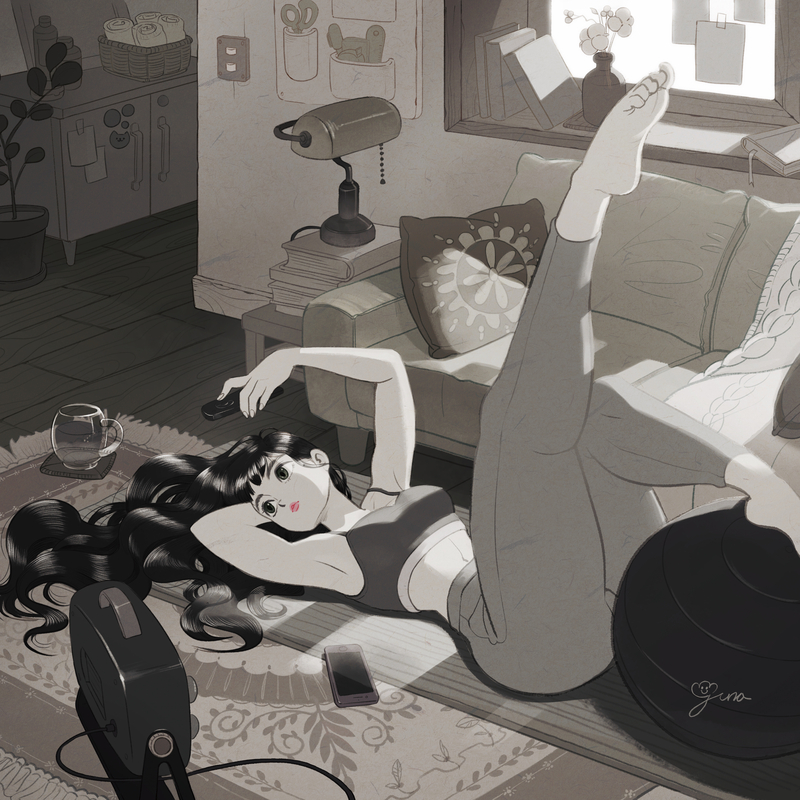 Muddy Red、Hae Eun - Here We Go Again
