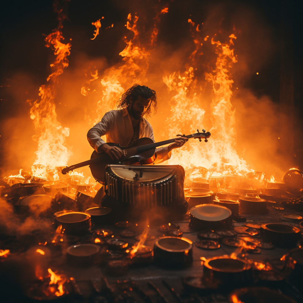 Spark A Flame、Upbeat Background Music、Harmonic Breathing - Firelight's Graceful Flow