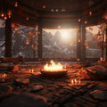 Flame Tranquility: Fire Meditation Suite