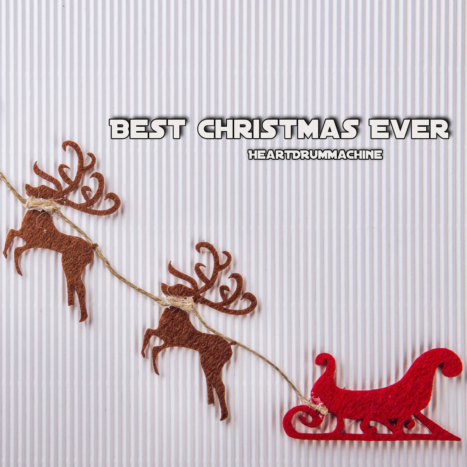 HeartDrumMachine - Christmas Jazz Logo