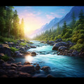 Music for Relaxation: Waterflow Serenade