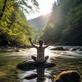 River Asana: Yoga Flowing Harmony