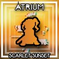 Atrium - Scarlet Sunset