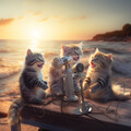 Afternoon Chill Out、Winds and Oceans、Cat Music - Ocean Waves for Feline Grace
