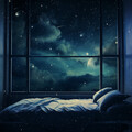 Harmonic Slumber: Music Amidst Ocean Ripples