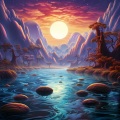 Ambient River Sounds: Music for Water Meditation and Relaxation