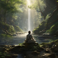 Healing Frequencies、Pure Meditation Music、Silent Meditative Moments - Meditation Along Stream