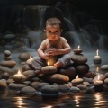 Soothing Baby Rhythms: Music Amidst Ocean Waves
