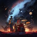 Moonlit Play Jam Session