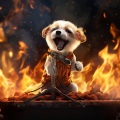 Sleeping Music For Dogs、The Weather Channel、Cooking And Baking - Fireside Dogs Tune