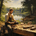 Peace In Stillness、Waterfall Sound、Work Group Music - Professional Pond Pulsations