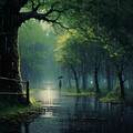 Massage Ambience: Binaural Rain Soundscapes for Spa Settings