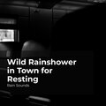 Wild Rainshower in Town for Resting