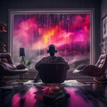 Binaural Calm: Rain Relaxation Echoes