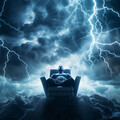 Easy Listening Sunday Morning Music、Sounds Of Nature : Thunderstorm、The Mist - Gentle Thunder Evening Rain