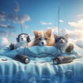 Emitrior、Ocean Sounds Collection、Pet Care Music Therapy - Pets Ocean Calming Echo
