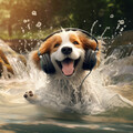 Dogs River: Playful Energy Cadence