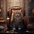Rain Whiskers: Cats Serene Notes