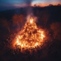 Yoga by the Firelight: Binaural Rhythms