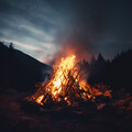 Studying with Fire Sounds: Binaural Ambience