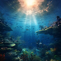 Pets' Binaural Ocean Calm: Soothing Sea Sounds