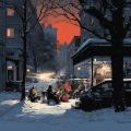 Top Christmas Songs、Traditional Instrumental Christmas Music、Christmas Songs Music - Melodic Jazz Under Snowfall