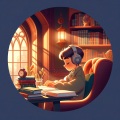 Estudiar Sesiones de Musica、Estudiar música para concentrarse、Piano - Pastel Skyline