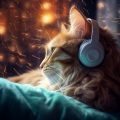 Thunder Purr: Calming Cats Rhythms