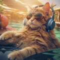 Klode Chill、Business Background Music Consort、Soothing Cat Music - Purring Vibes Stream Calm