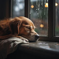 Consorte de estimulación cerebral、Lluvia para Dormir ASMR、Asistente de melodía animal - Lluvia De Duchas De Sueño Del Perro