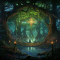 Earth's Rhythmic Muse: Binaural Rain Sounds for Focused Learning